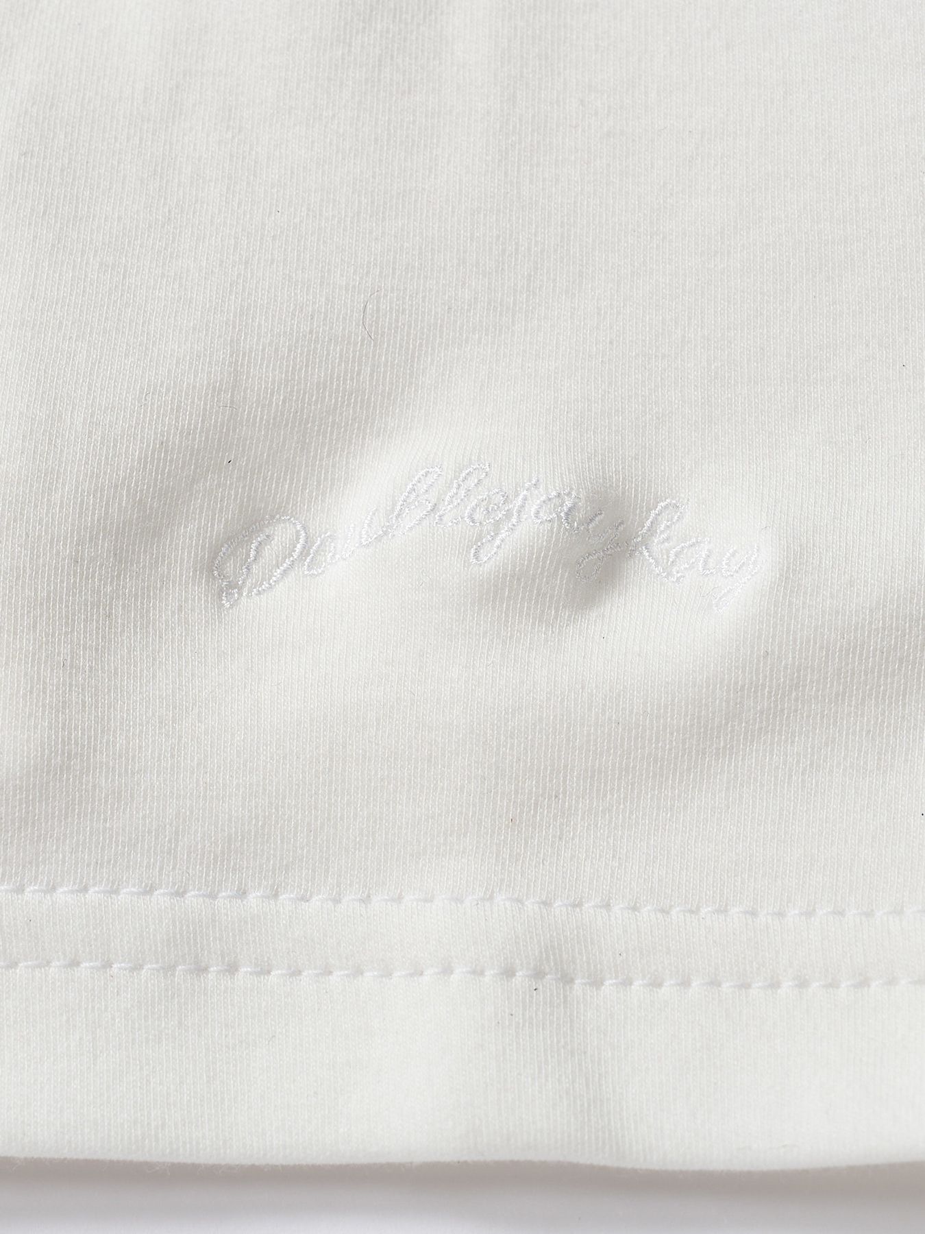 【予約品 1月25日(日) 締切】luxury cotton S/S / ラグジュアリーコットン ショートスリーブ / ホワイト