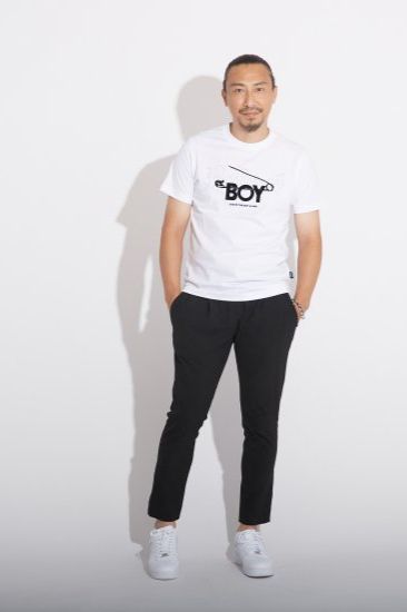 BOY SAFETY PIN TEE/ ホワイト 【BOY LONDON】