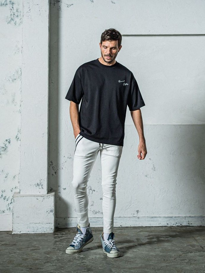 《予約11月17日19時締め》 BACK Photo OVER  TEE / オーバーTシャツ / ブラック