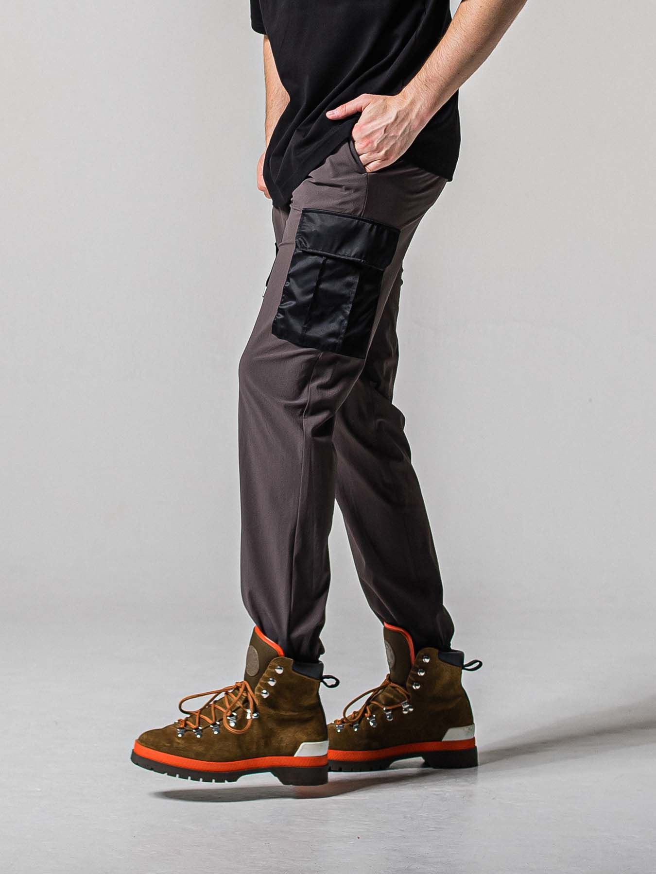 【予約品 11月16日(日) 締切】NY PT CARGO  PANTS / ナイロン イージーカーゴパンツ  / チャコール