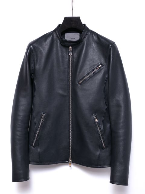 【予約品 4月6日(月) 締切】Oil Calfskin Single Riders / オイルカーフ シングルライダース / SLATER
