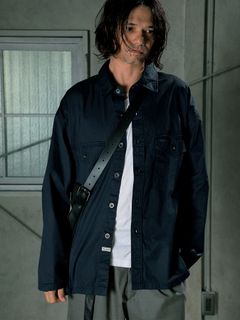【予約品 11月9日(月) 締切】MILITARYSHIRT Armytwill / アーミーツイルミリタリーシャツ / ネイビー