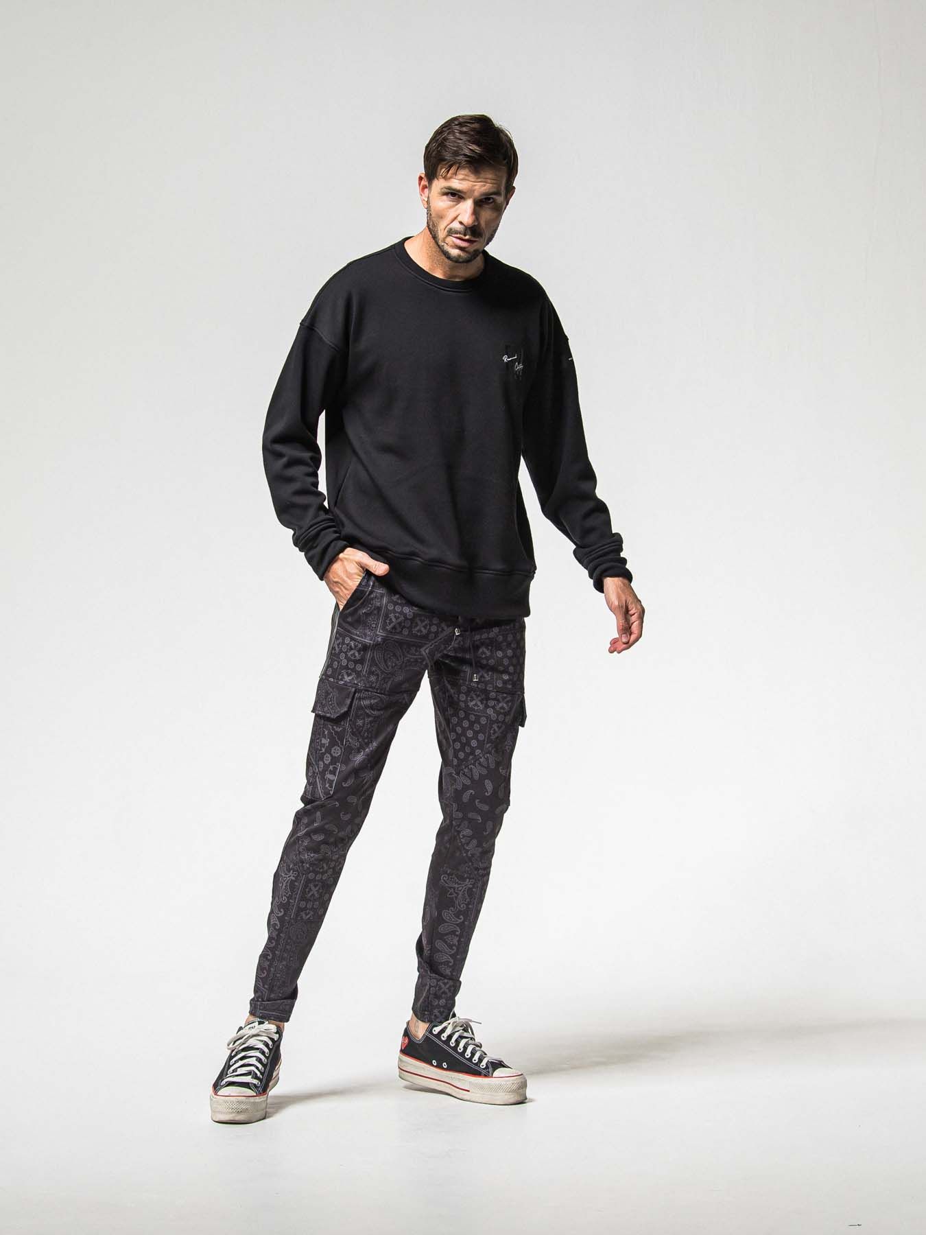 【予約品 】Darrell HEAT CARGO PT / ダレル ヒートカーゴパンツ / ペイズリーブラック
