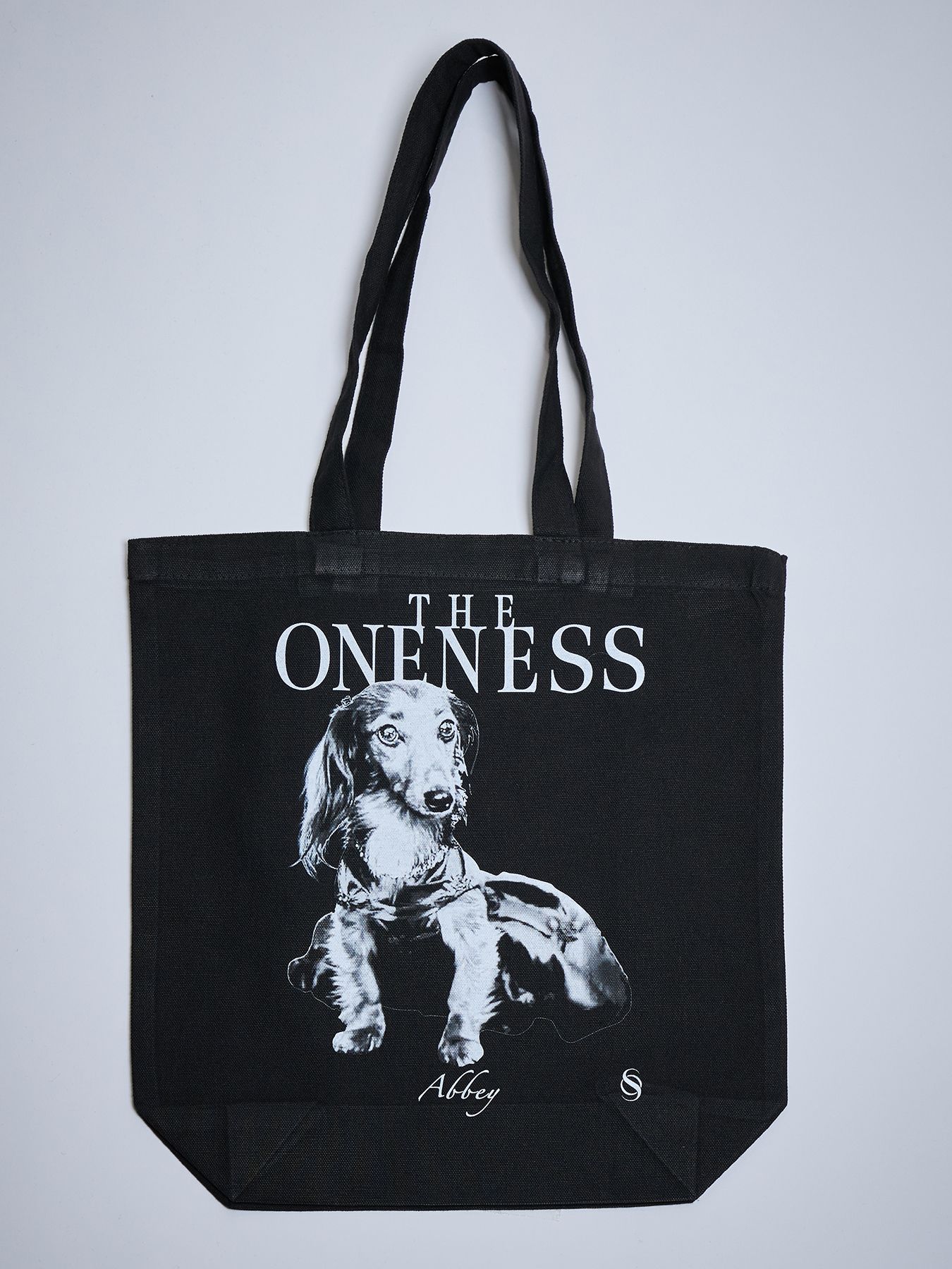 【予約品 4月26日(日) 締切】《犬猫保護活動チャリティー企画》Organic Cotton Tote Bag / オーガニックコットン トートバッグ / ブラック