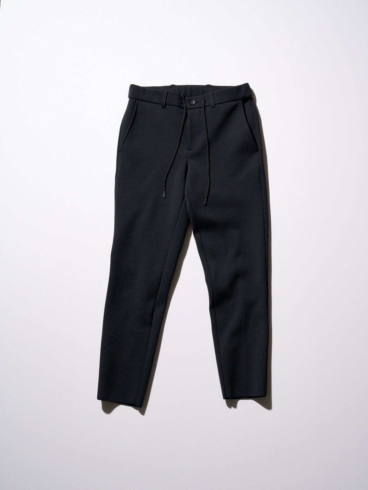 【予約品9月19日 10時締め】 function knit easy slacks  / スラックス / ブラック