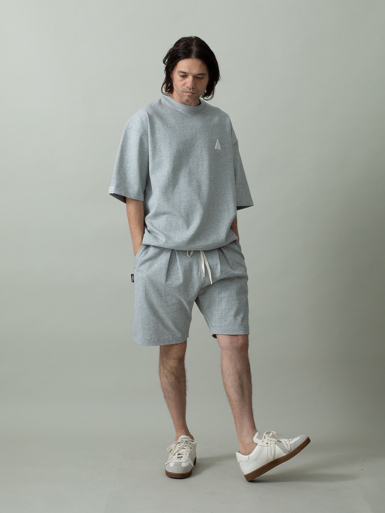 【予約品 2月1日(日) 締切】HEAVYJERSEY SHORTS / イージーショーツ / 杢グレー