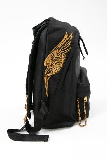 EAGLE WING NYLON BACKPACK / ブラック 【BOY LONDON】