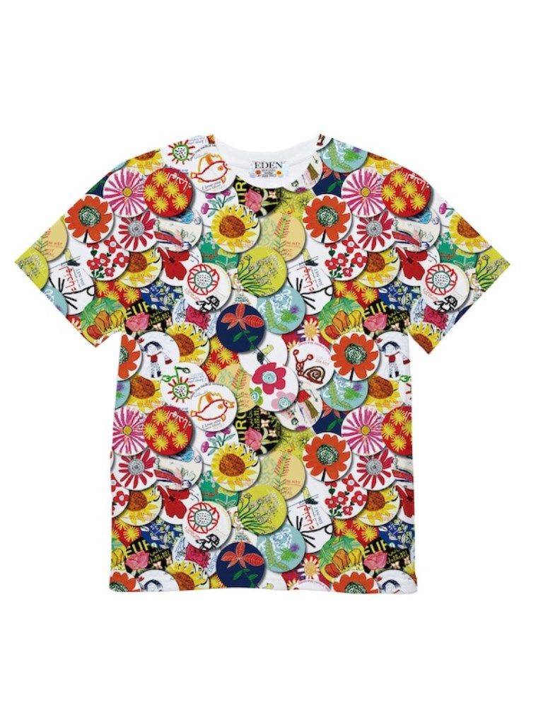 《予約・受注品》 EDEN-アートパレット ドライTシャツ / SUGIZO コラボ 【tenbo】 納期1~2週間大人S~XL キッズ120～160 サイズ