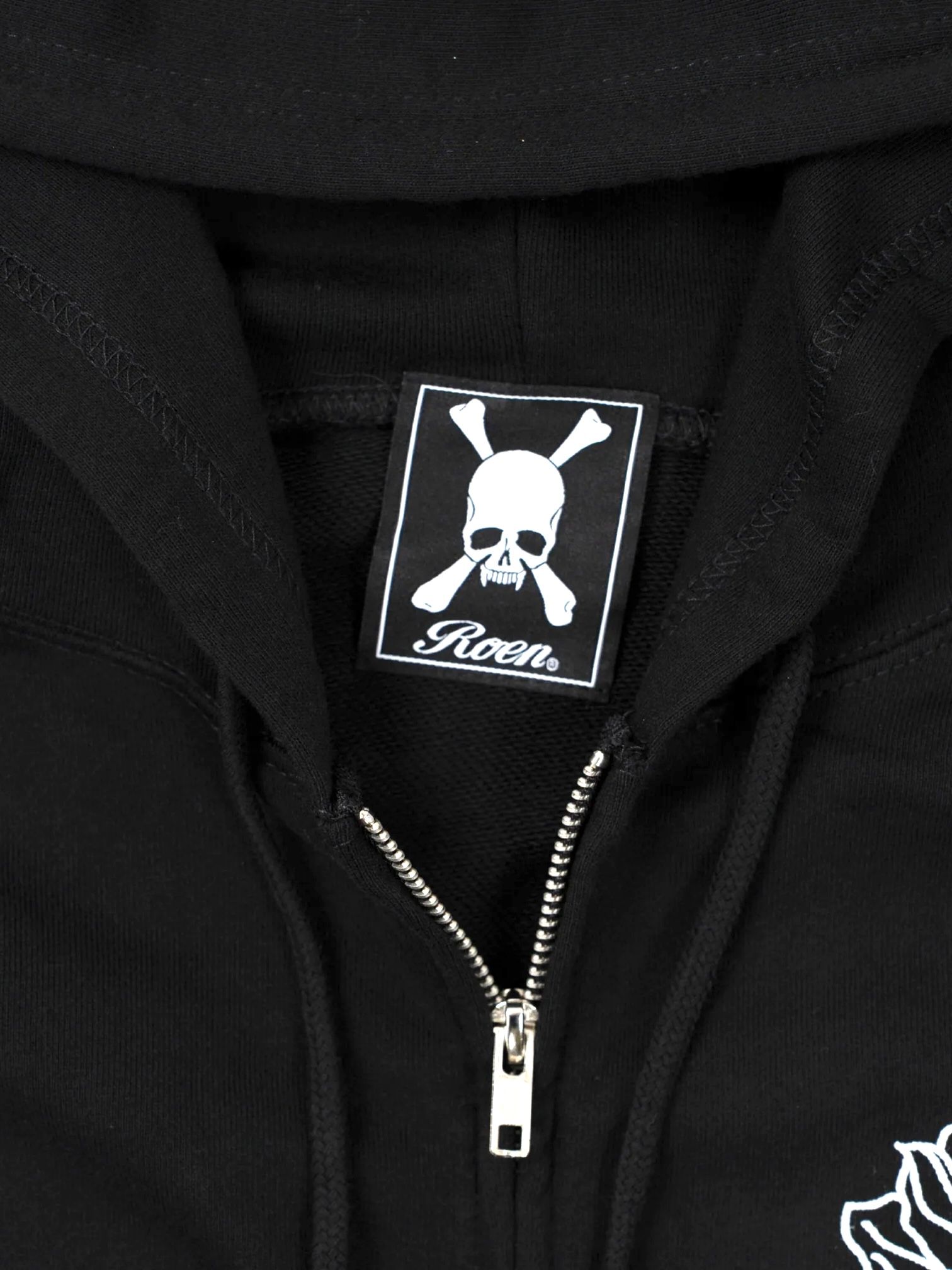 PRAYER ROEN SLEEVE PK / 長袖パーカー / ブラック 【Roen】