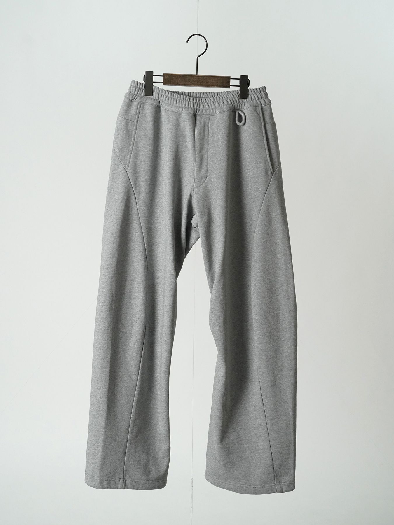 【予約品 5月6日(水) 締切】3D-SWEATPANTS / 3Dスウェットパンツ / 杢グレー