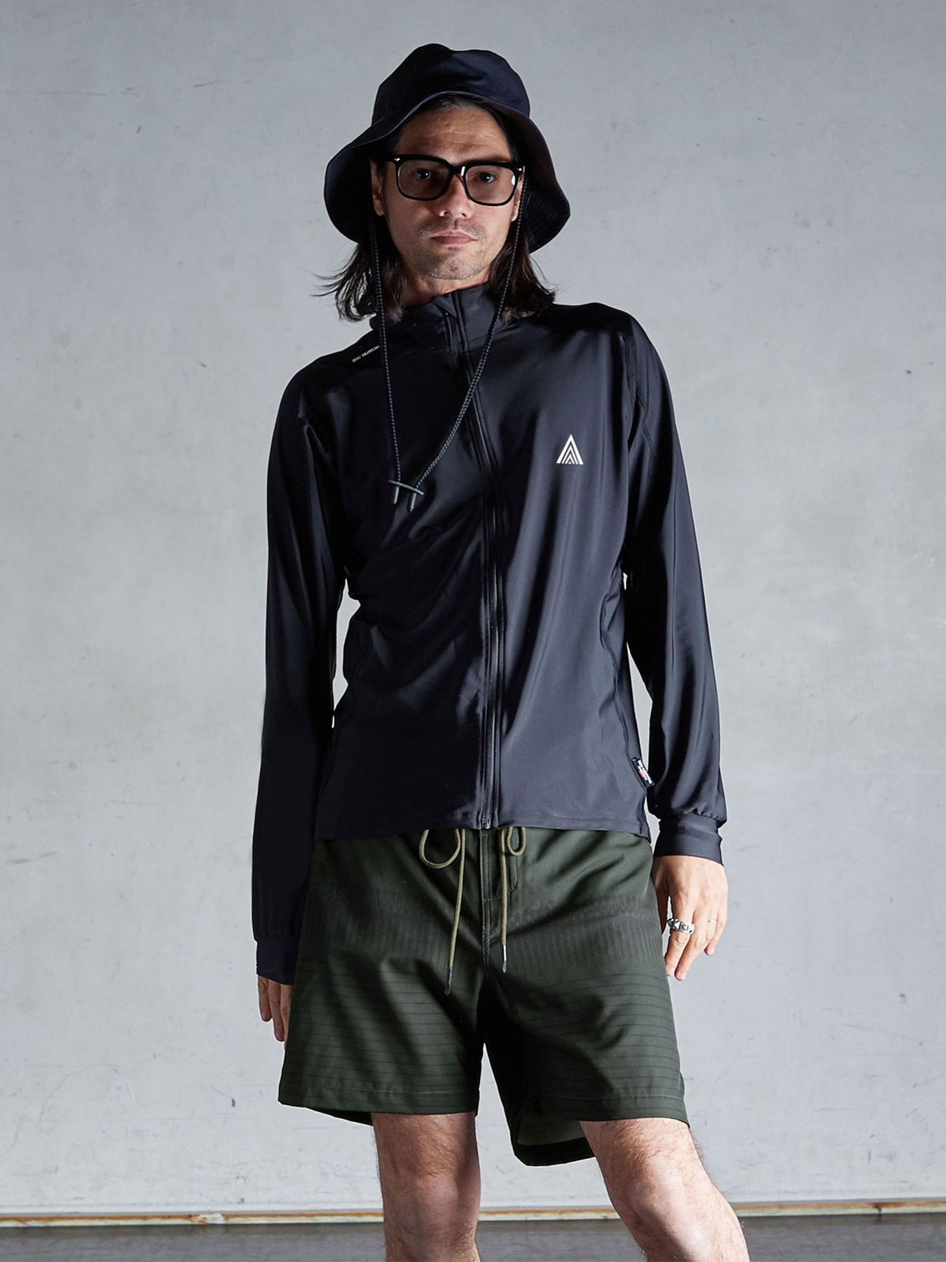 【予約品 11月23日(日) 締切】ARROWHEAD RASHGUARD / ラッシュガード / BLACK×BLACK