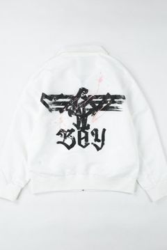 NYLON JACKET/COAT / White 【BOY LONDON】