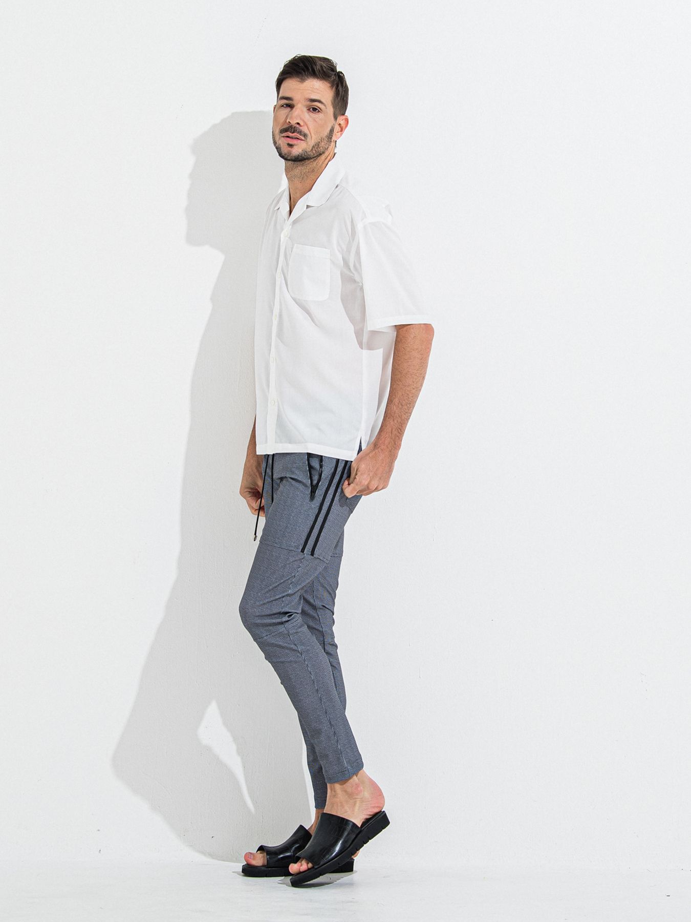 【予約品 】ZACK HALF SHIRT / ザックハーフスリーブシャツ / ホワイト