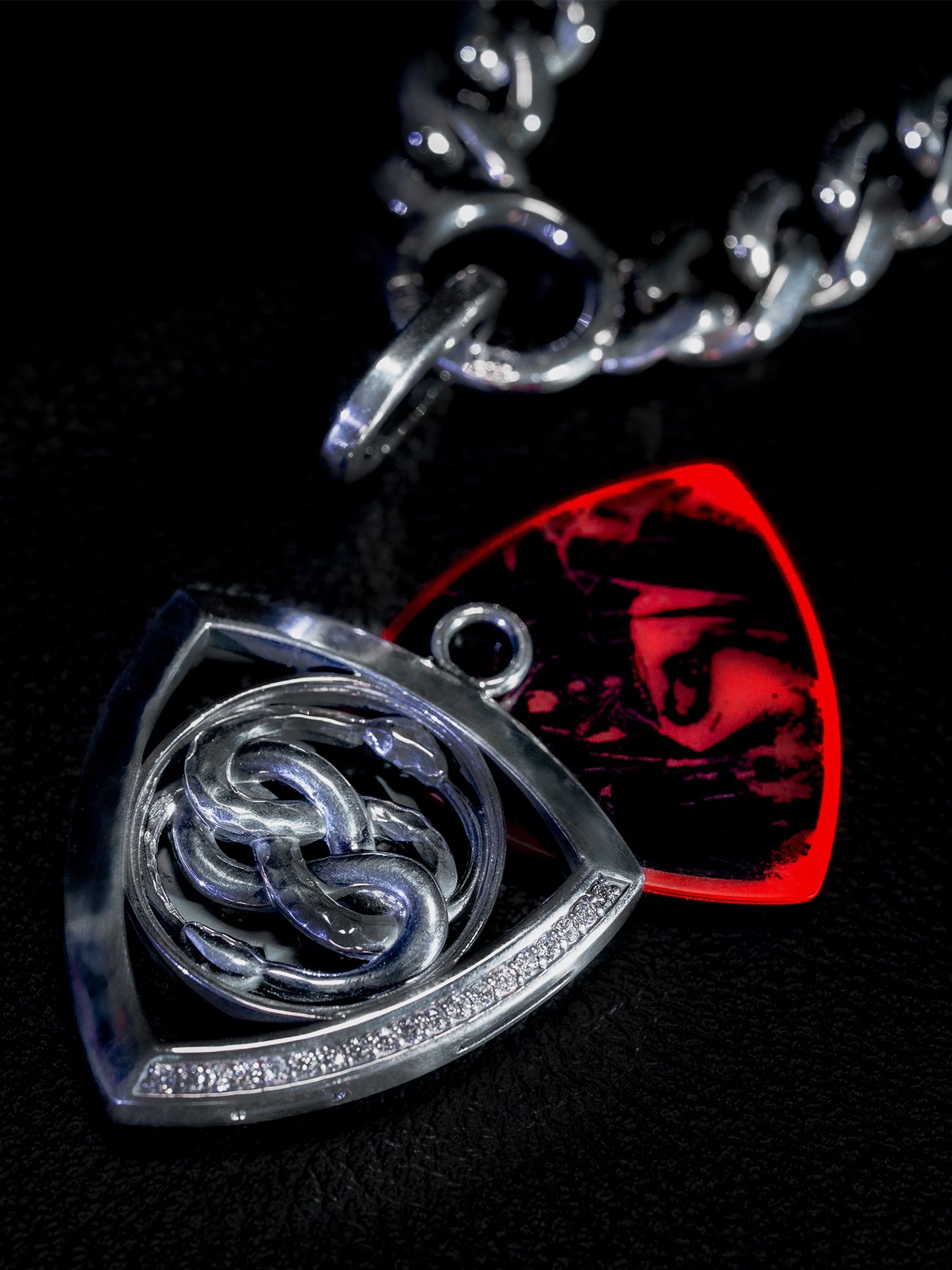 OUROBOROS PICK NECKLACE / MODEL [ D ] / DIAMONDダイヤモンド