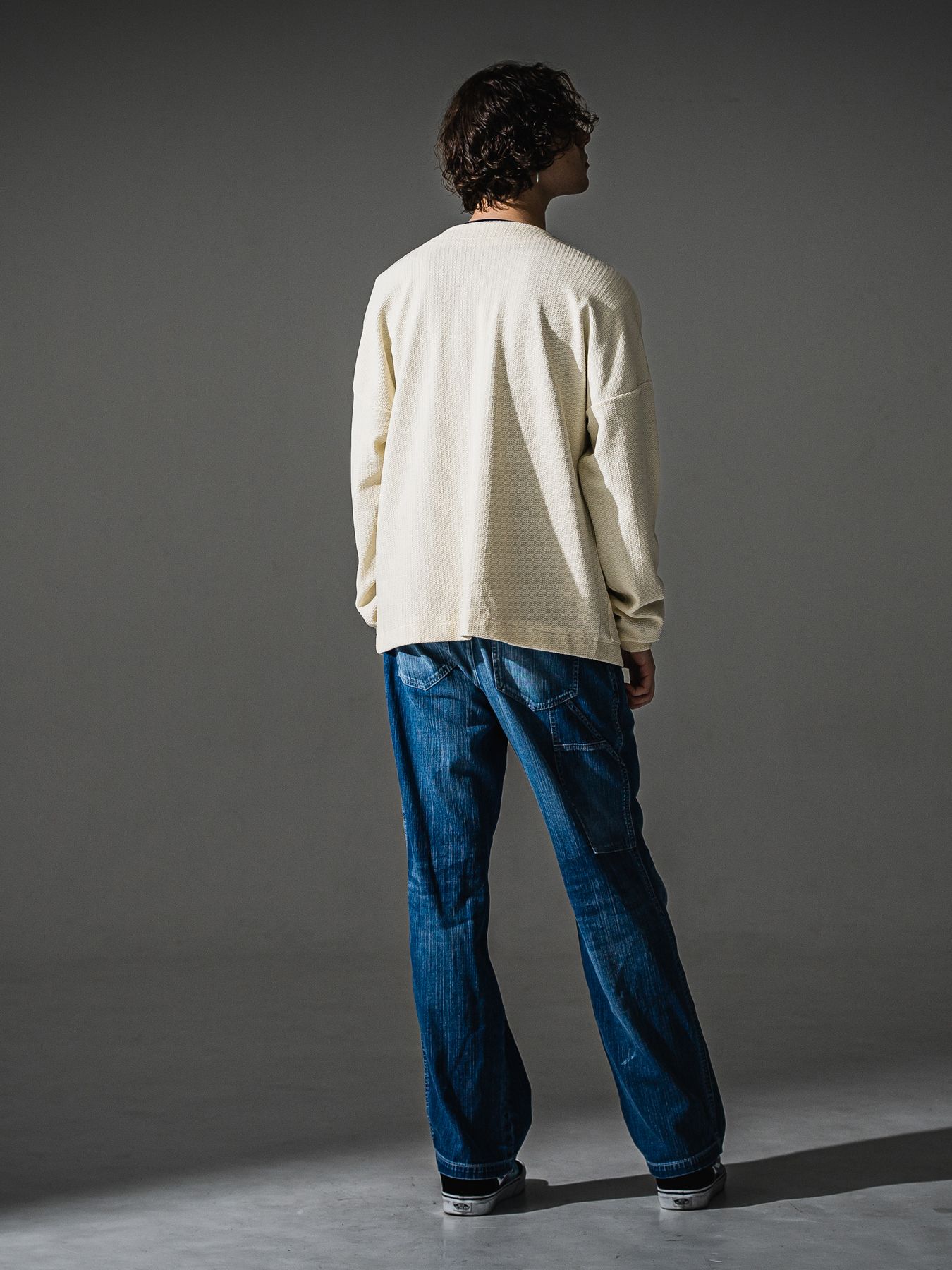 【予約品 5月24日(日) 18:00締切】WK PT / ワンタックワークパンツ / インディゴユーズド