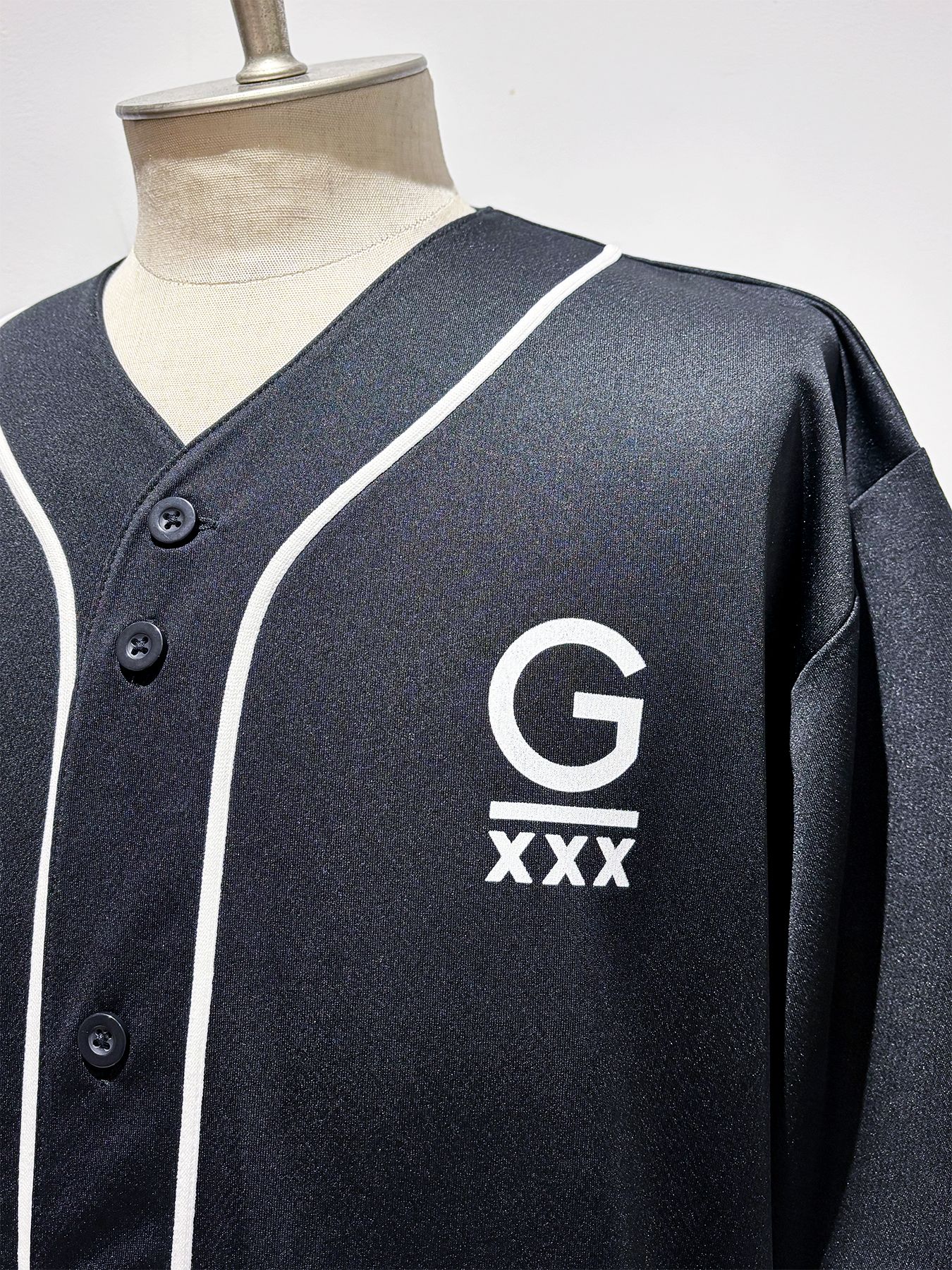 【予約品 6月21日(日) 締切】2026 ANGEL'S WINGS BASE BALL SHIRTS / ブラック×ホワイト