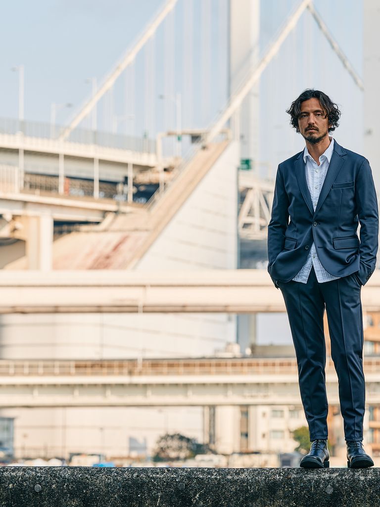 wjk - 【予約品】 smart pin-tuck slacks / スラックス / ダーク