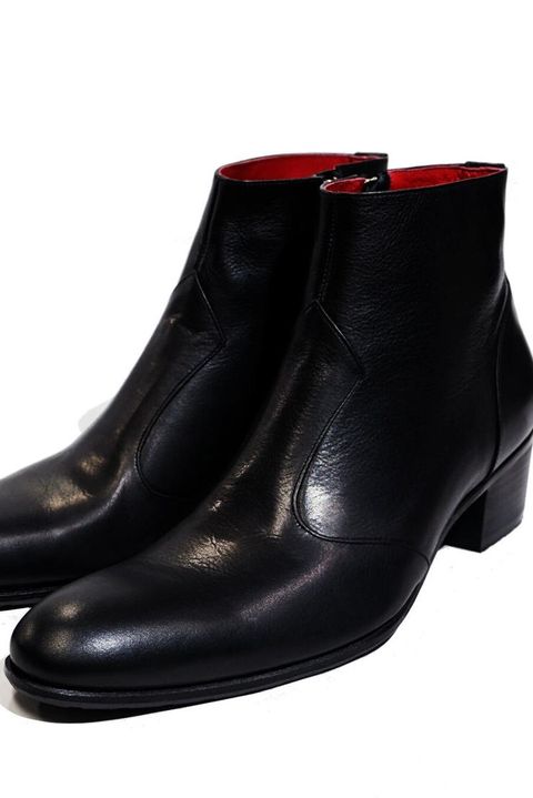 Side Zip Heel Boots / BLACK 【ys Yuji SUGENO】