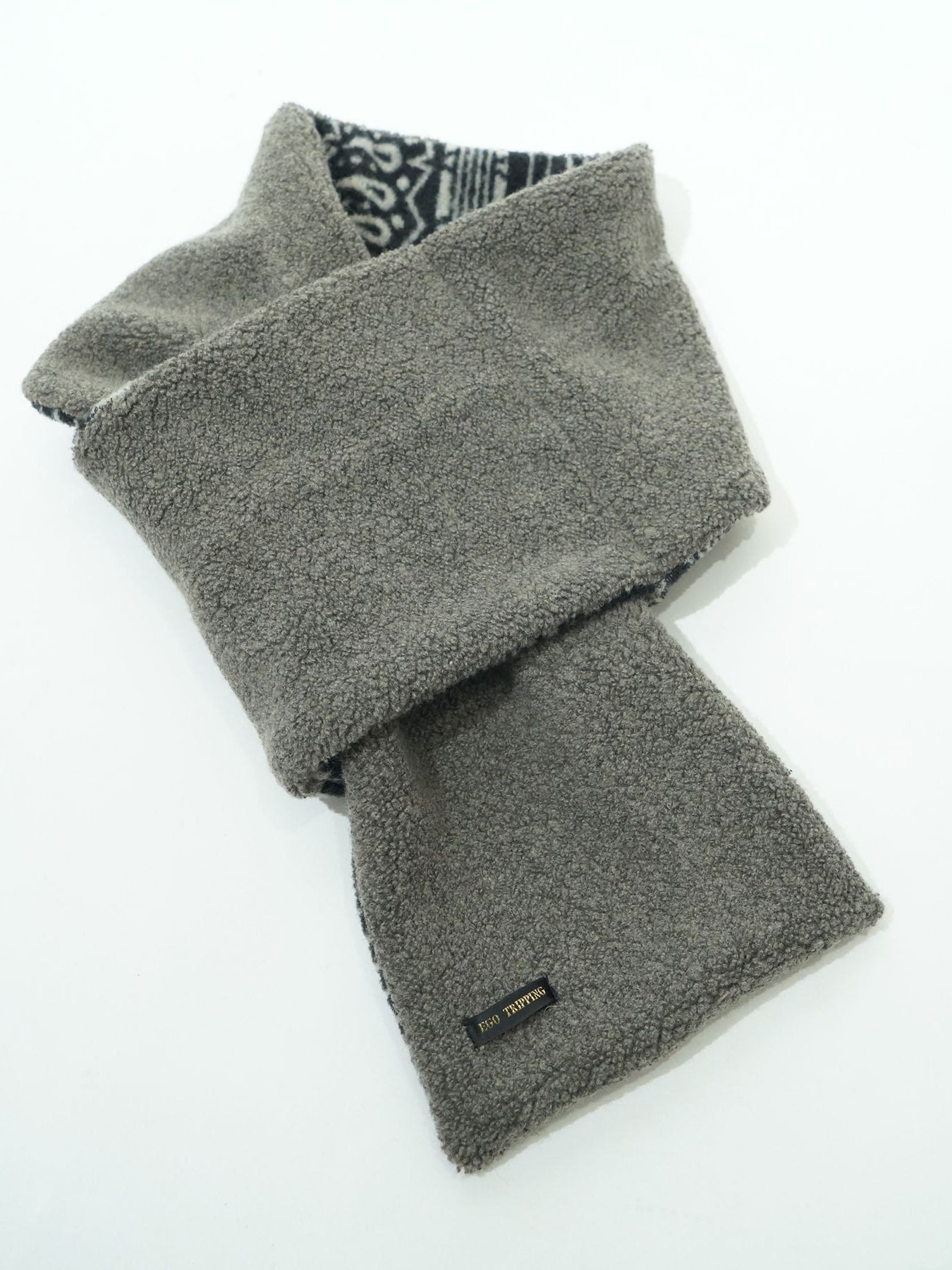 【予約品 】DUALWOOL / ネックウォーマー / グレー