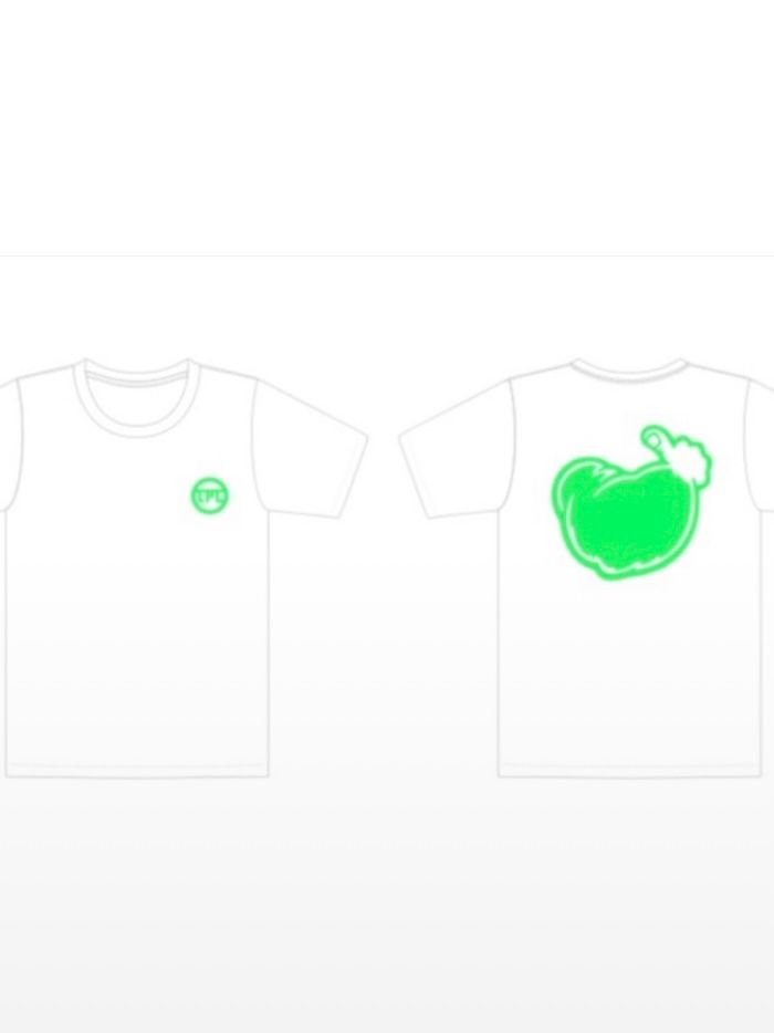 TPC/t-shirts(logo)ホワイト   【TPC】