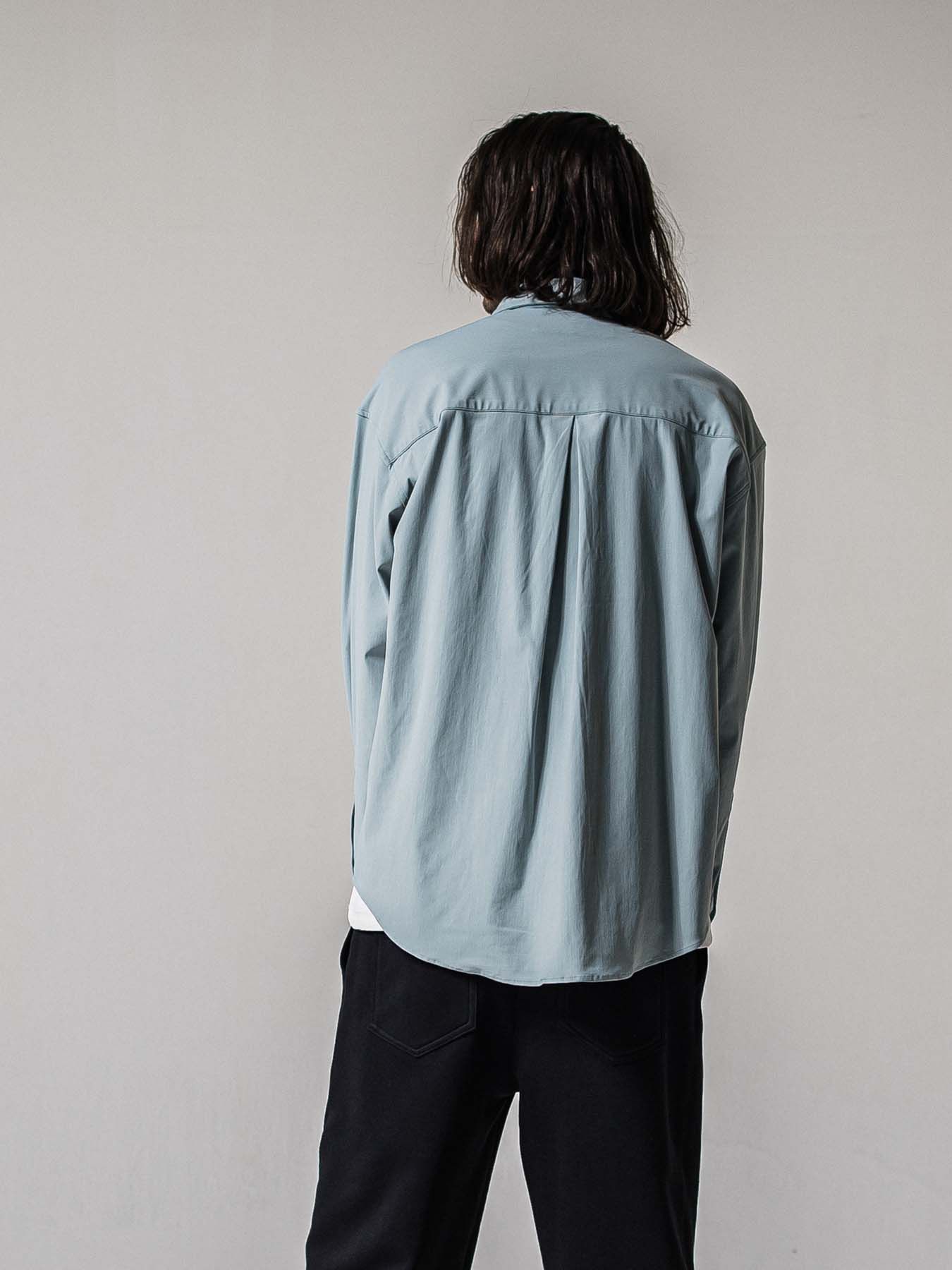 【予約品 11月16日(日) 締切】NYLON JACK SHIRTS / ナイロン ジャックシャツ / アクア