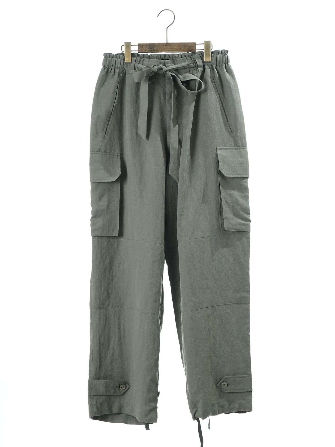 【予約品 10月26日(日) 締切】M47LINENCARGO / ミリタリーカーゴパンツ / moku.GRAY