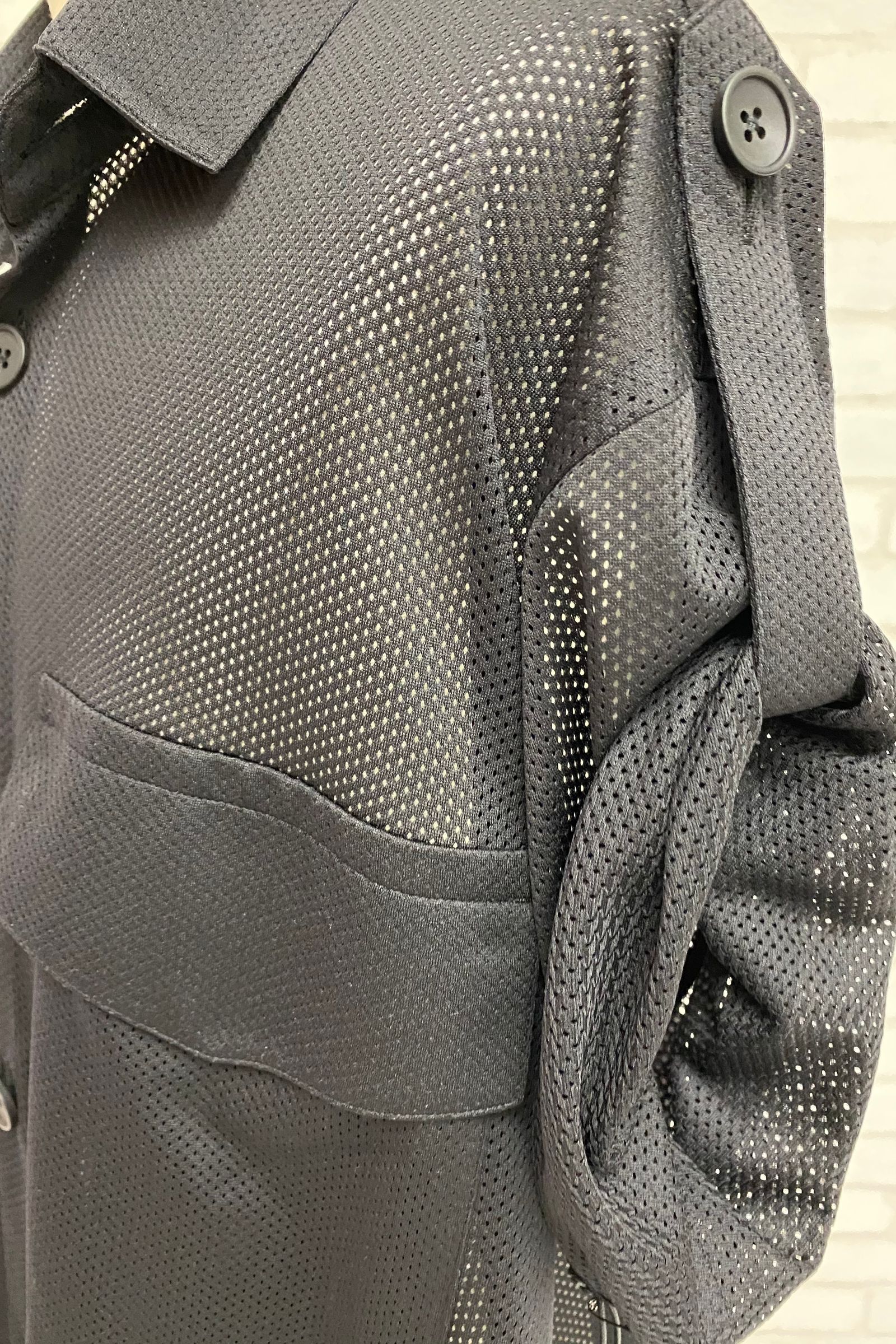 LooseShirts Mesh / Black 【kiryuyrik】