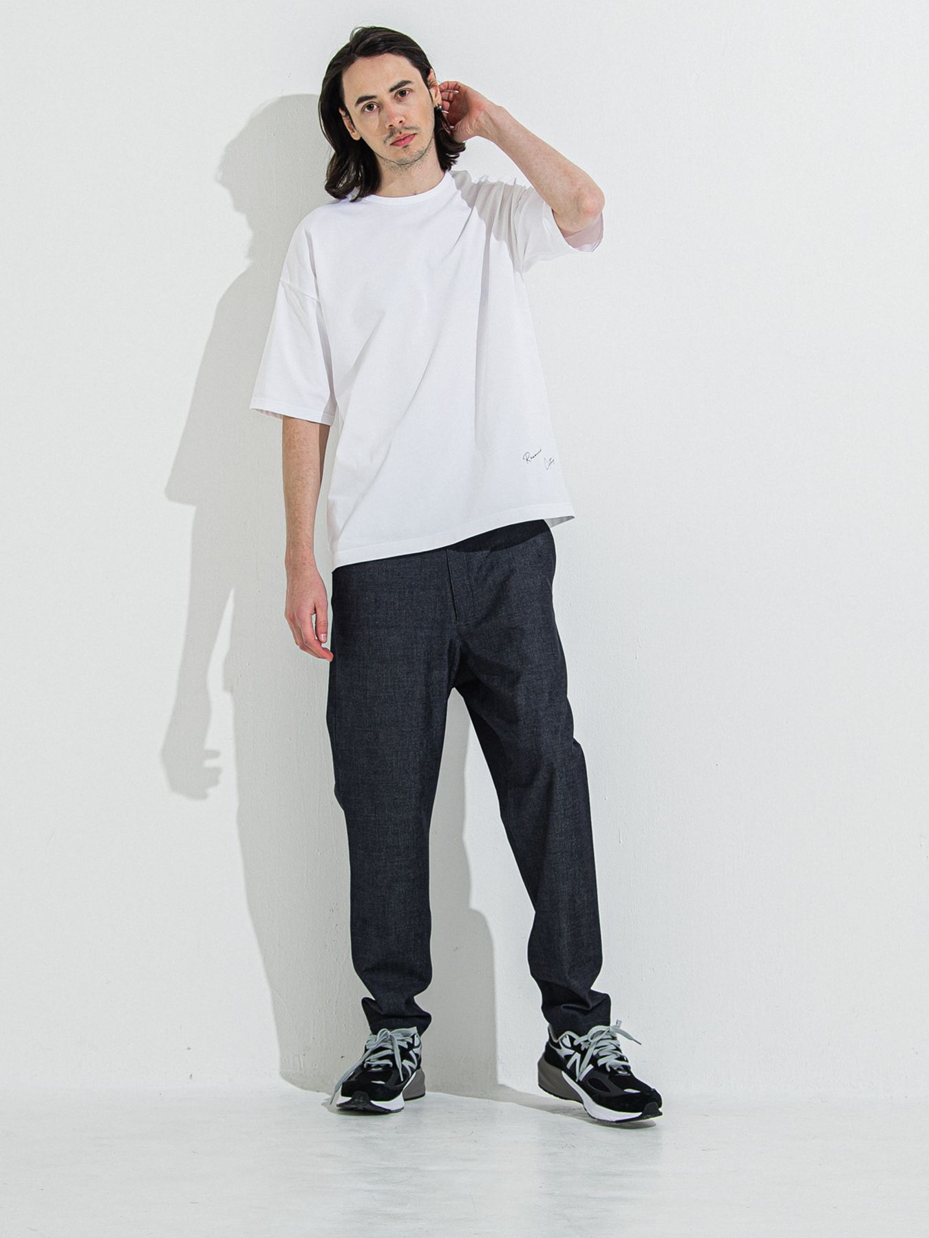 【予約品 】YOAKE PHOTO OVER TEE /  フォトオーバーサイズTシャツ / ホワイト