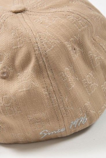 LOGO JACQUARD CAP キャップ / BEIGE 【BOY LONDON】