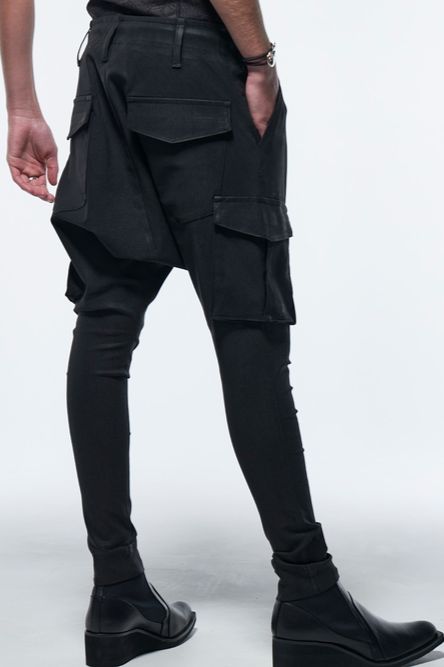 《予約品》 SarouelEasyCargoPants / ブラック 【kiryuyrik】 2023年4月以降入荷予定