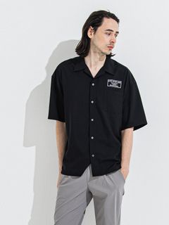 ZACK HALF SHIRT / ザックハーフスリーブシャツ / ブラックプリント