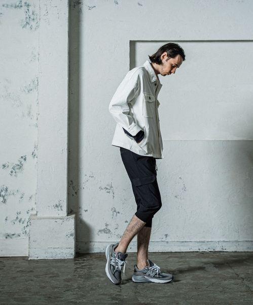《予約11月17日19時締め》 cargo cropped PTクロップドカーゴパンツ / ブラック