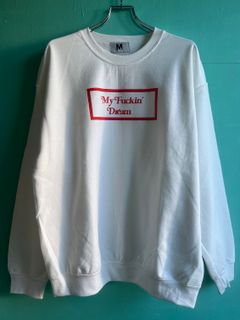 《予約》 M sweat シャツ (square) / ホワイト  【M】 3月頃~入荷予定