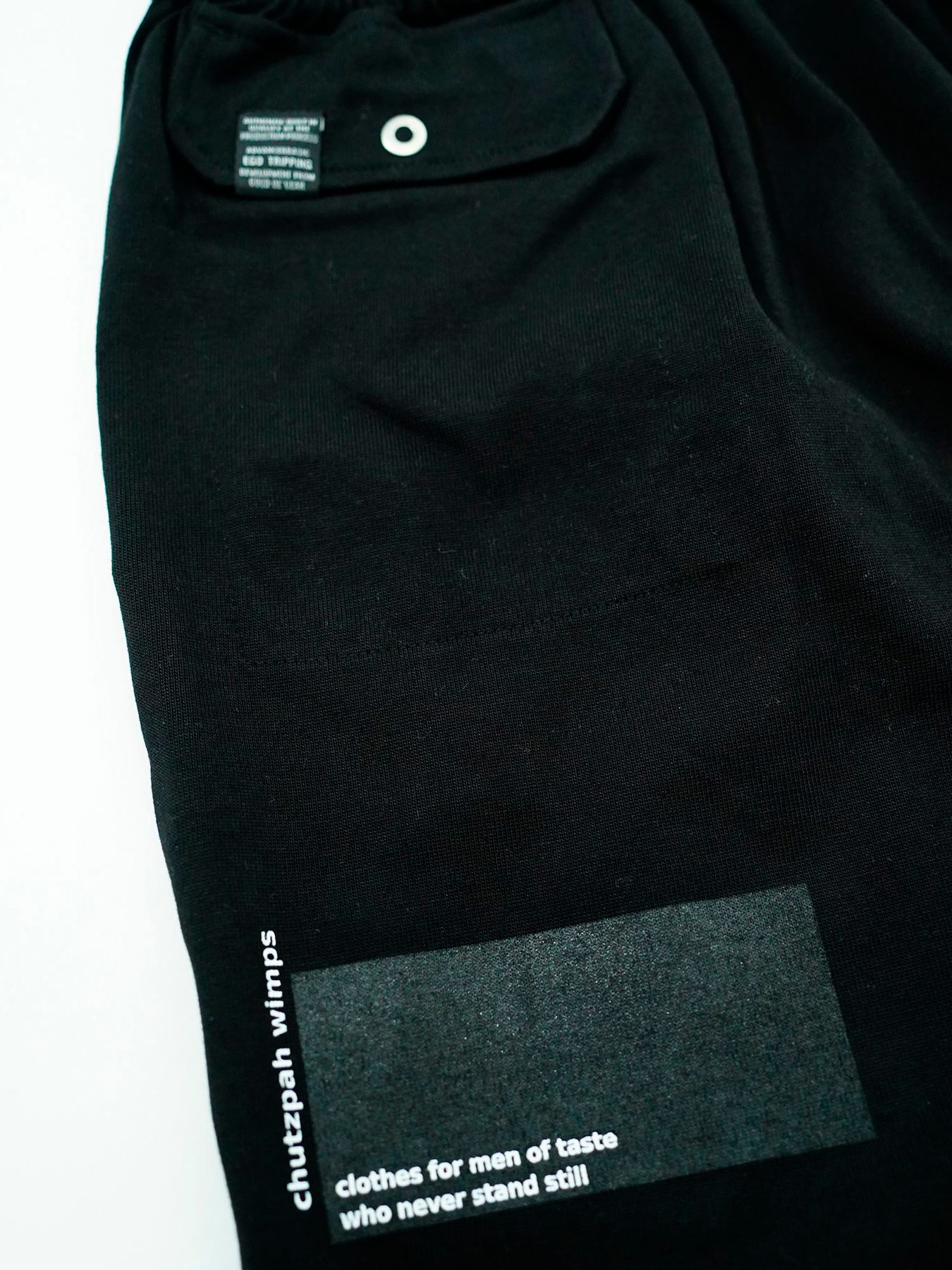 【予約品 11月9日(月) 締切】HEAVYJERSEY Drip / ヘビーオンスジャージー ショーツ / ブラック