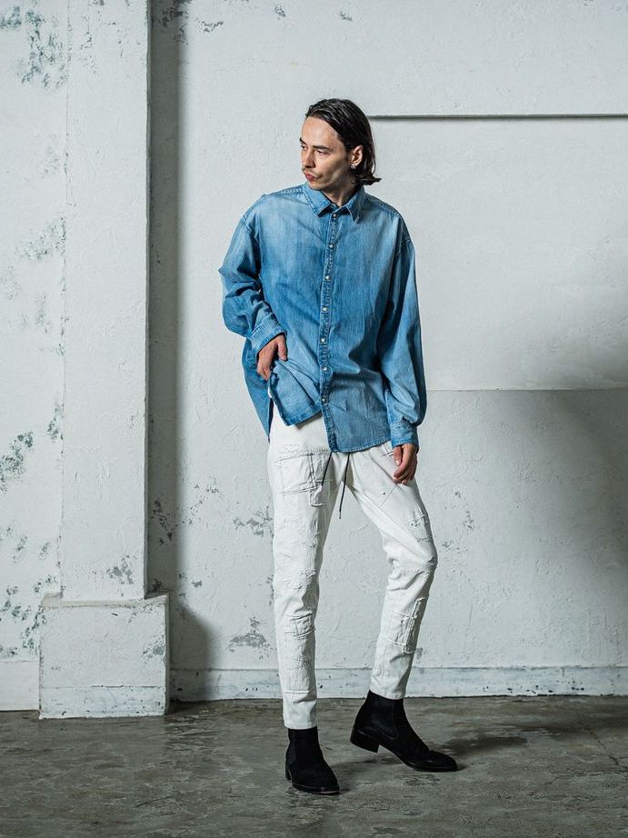 《予約11月17日19時締め》 denim jack shirts / デニムシャツ / インディゴused