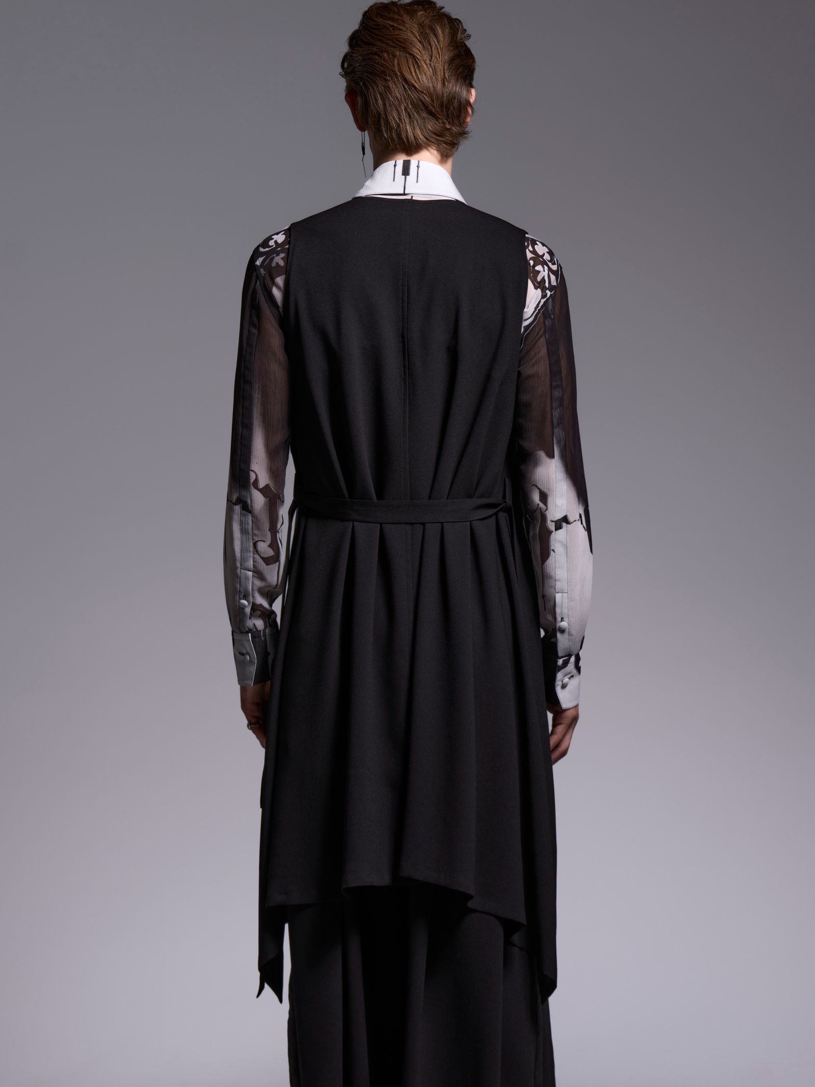 【予約品 1月4日(日) 締切】Shirt / シャツ / ブラック&グレー