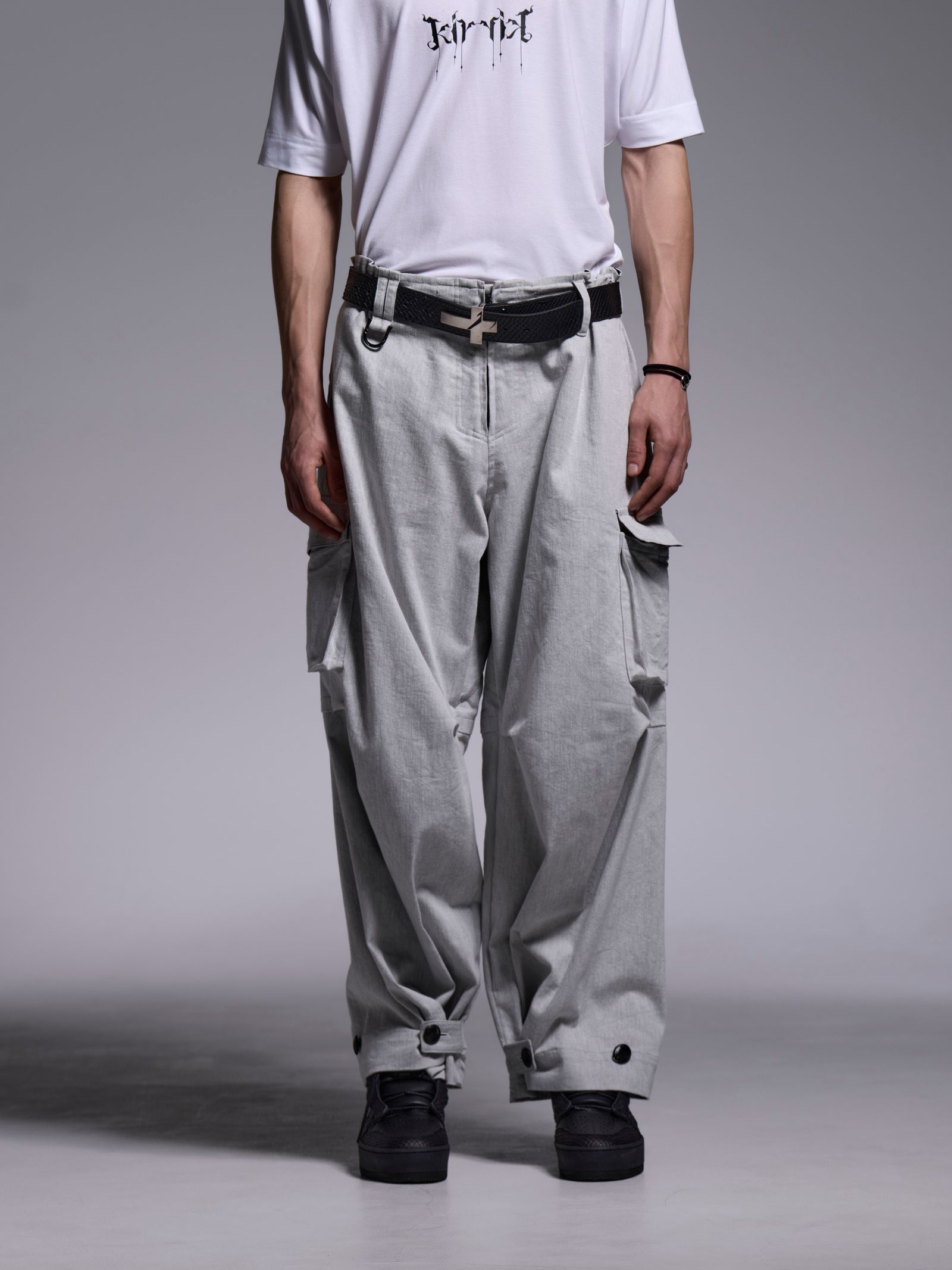 【予約品 1月4日(日) 締切】Cargo Pants / カーゴパンツ / グレー