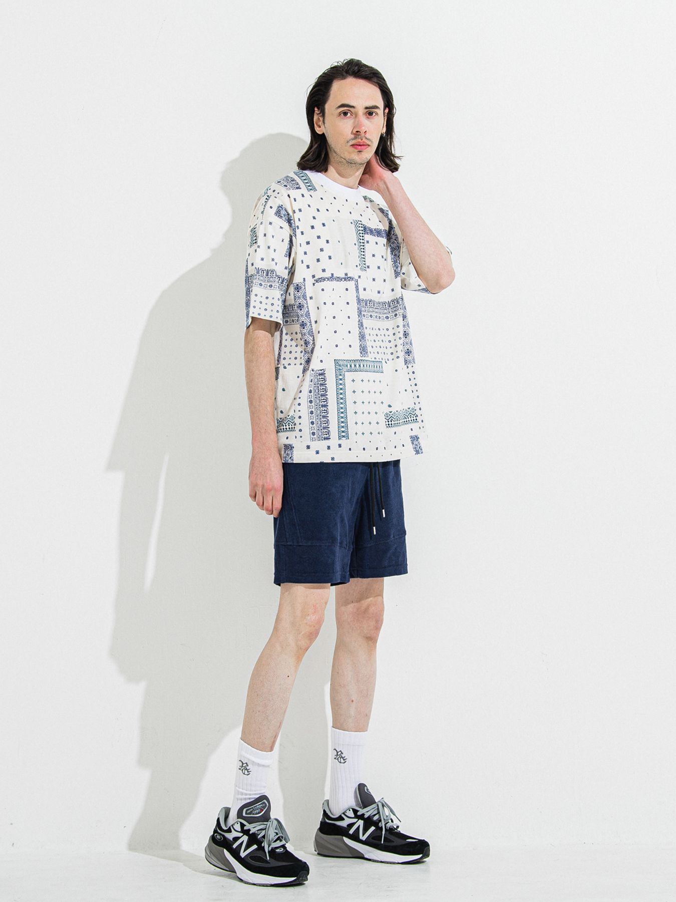 【予約品】TYLER PILE SHORTS / タイラーパイルショーツ / ネイビー