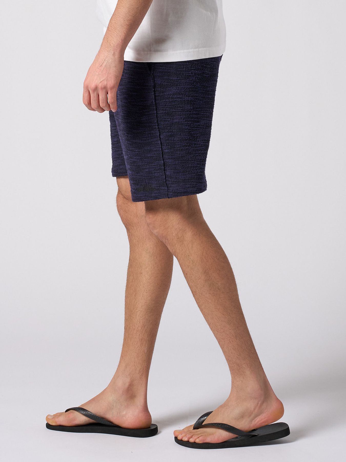 【予約品 1月25日(日) 締切】muta × wjk collection：knit jacquard relax shorts / ニットジャガード リラックスショーツ / ネイビー