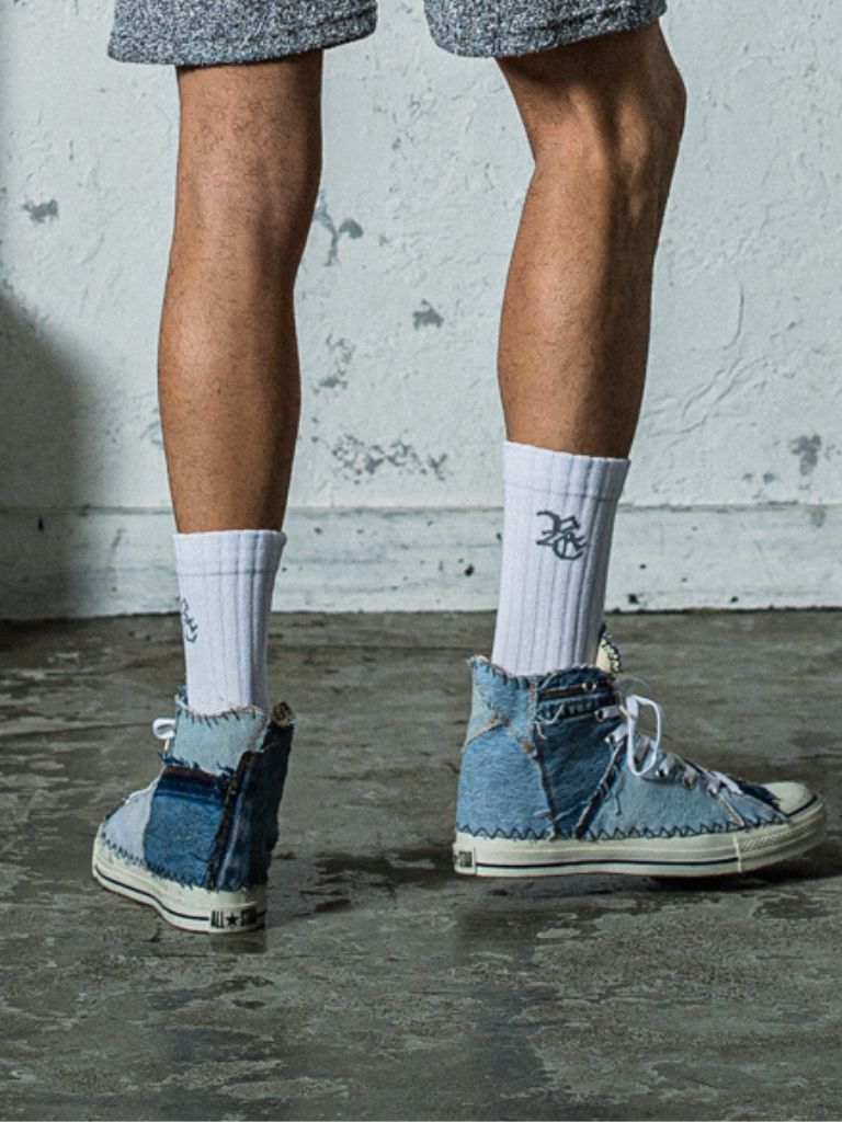【予約品 8月31日(日) 締切】RC SP SOX2 / ソックス (2足セット) / ホワイト