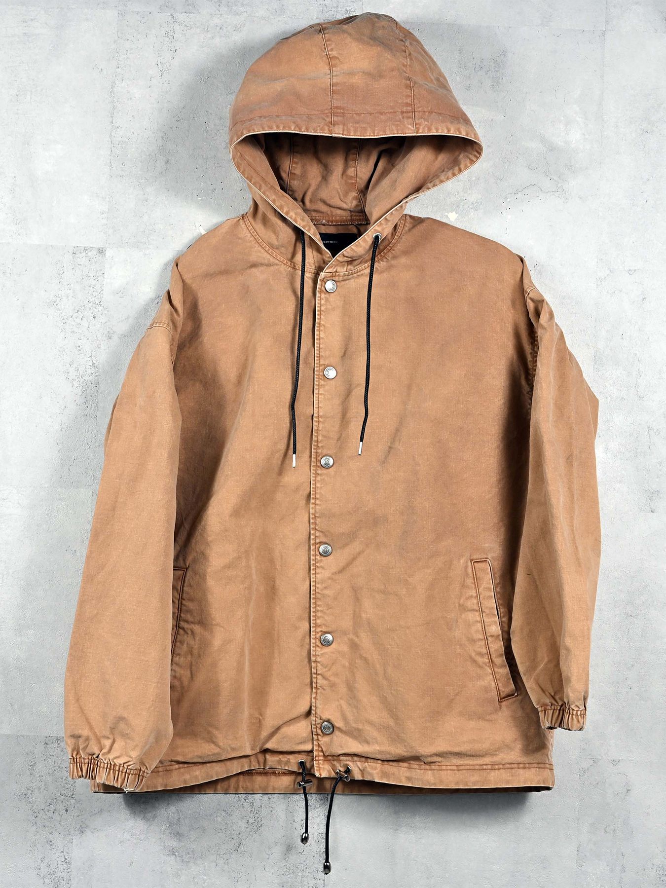 【予約品 11月16日(日) 締切】COACH HOODIE / コーチジャケットパーカー / ブラウン