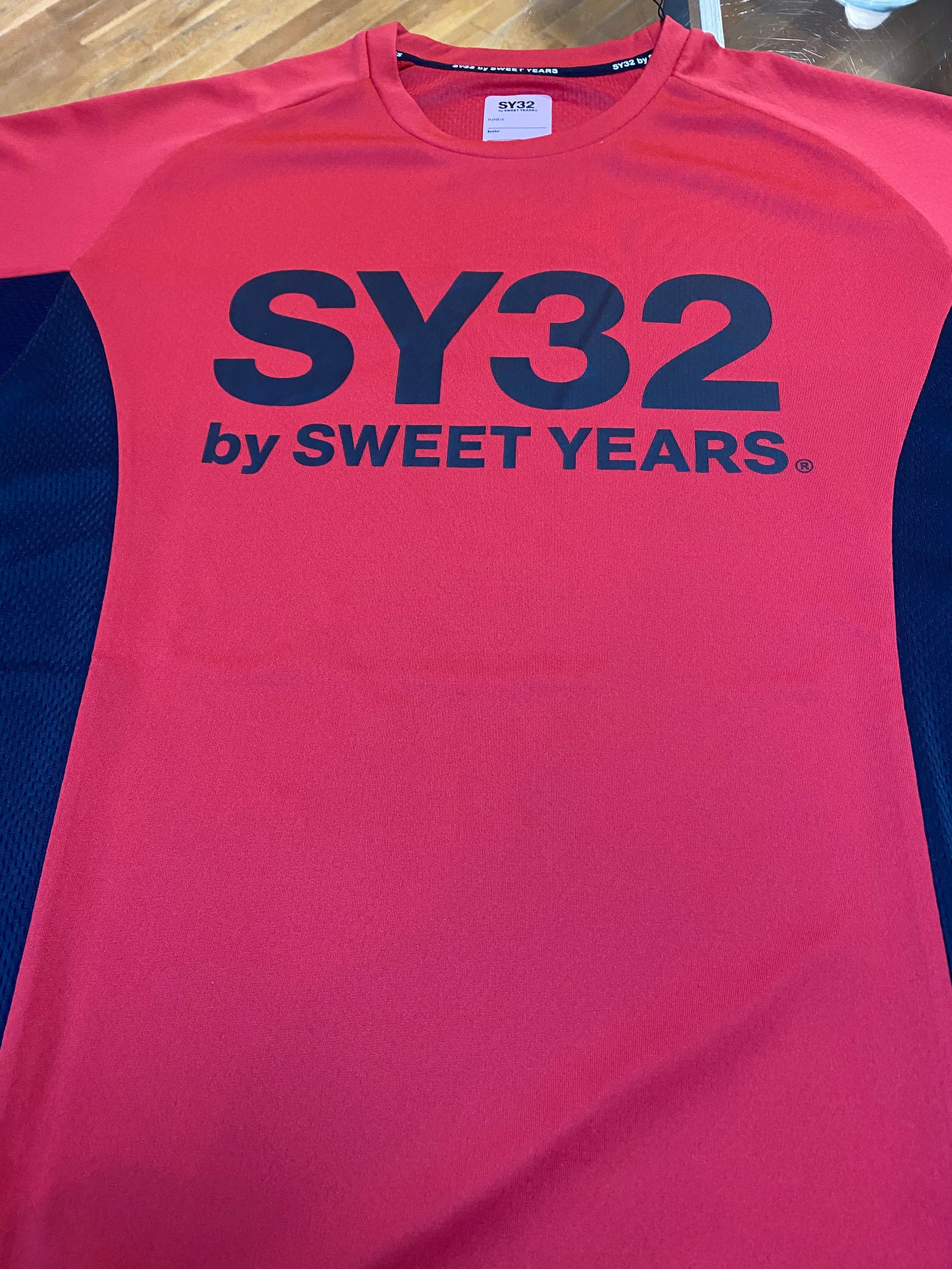 SY32 by SWEET YEARS - ATHLETIC PRACTICE SHIRTS プラクティスTシャツ