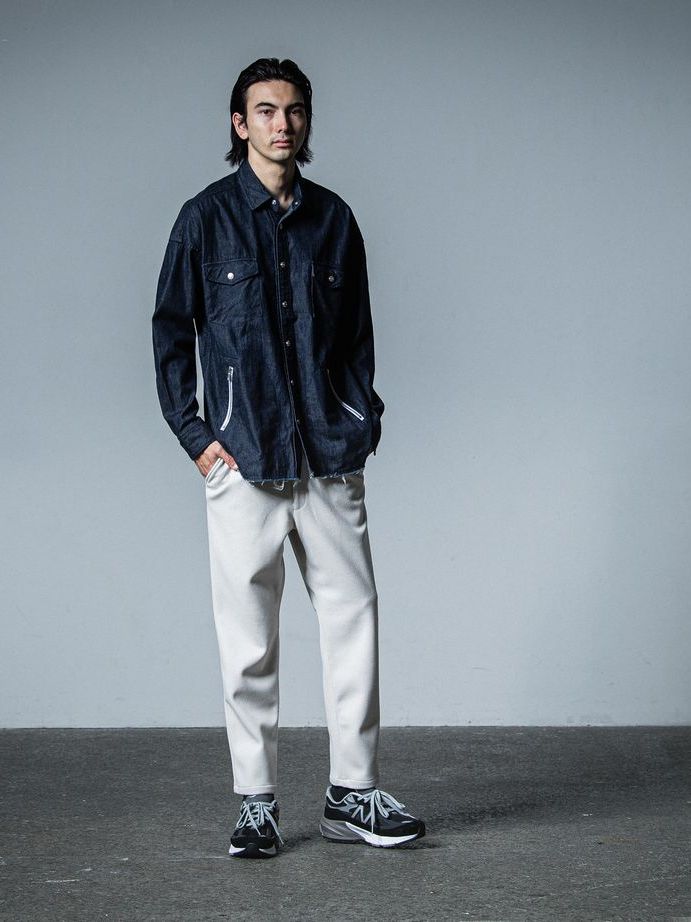 《予約品》 OVER DENIM shirts  / デニムシャツ / インディゴワンウォッシュ