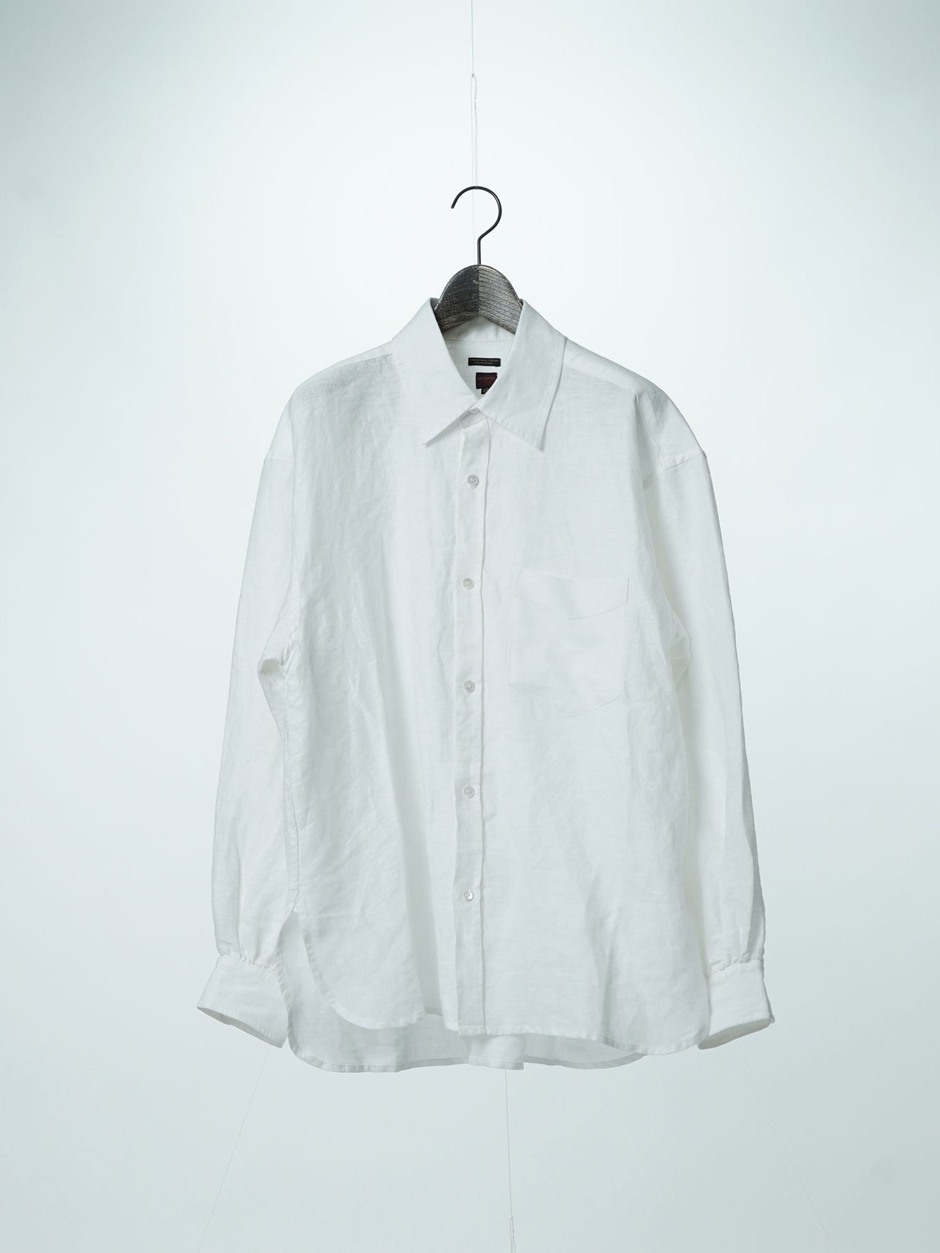 【予約品 2月1日(日) 締切】GATHERLINEN SHIRTS / リネンシャツ / ホワイト