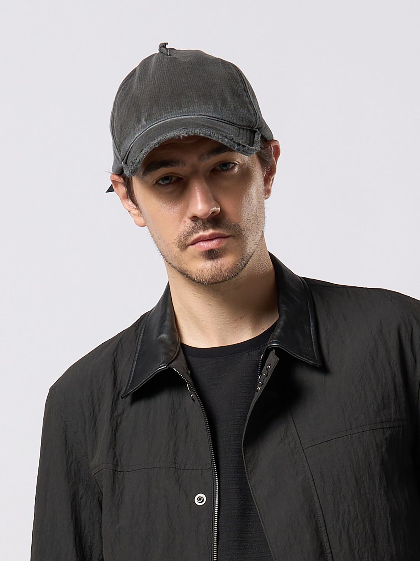 【予約品 9月23日(火) 締切】jersey B.B. cap / ジャージー ベースボールキャップ / チャコール