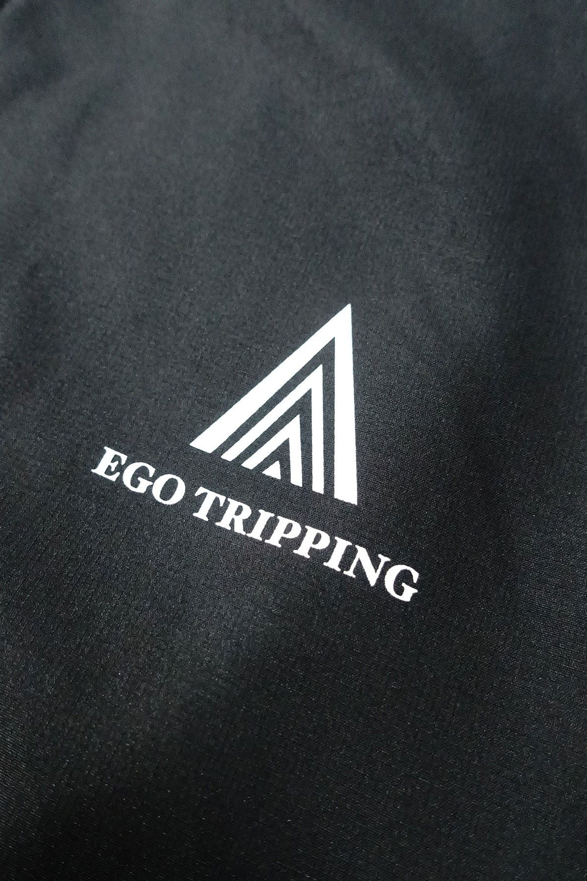 EGO TRIPPING TRAINING JACKET裏フリース / ブラック 【EGO TRIPPING】