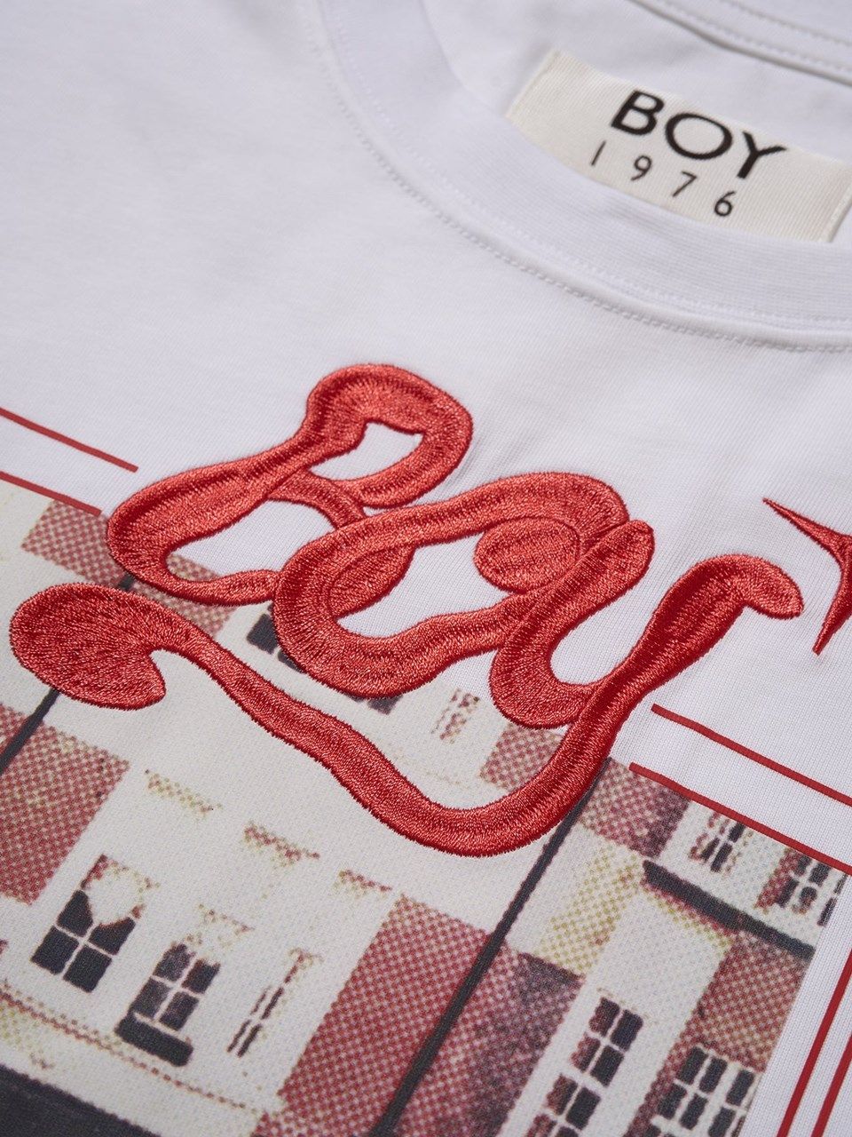 BOY 1976 THE PAST Photo TEE / Tシャツ / ホワイト