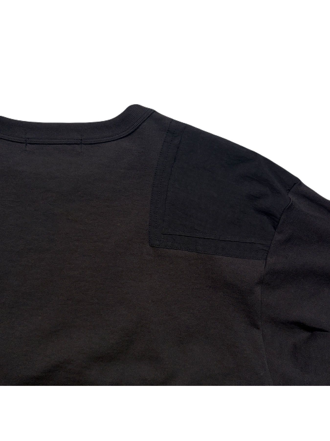 【予約品 3月9日(月) 18:00 締切】MILITARY L/S T / ミリタリー ロンT / ブラック