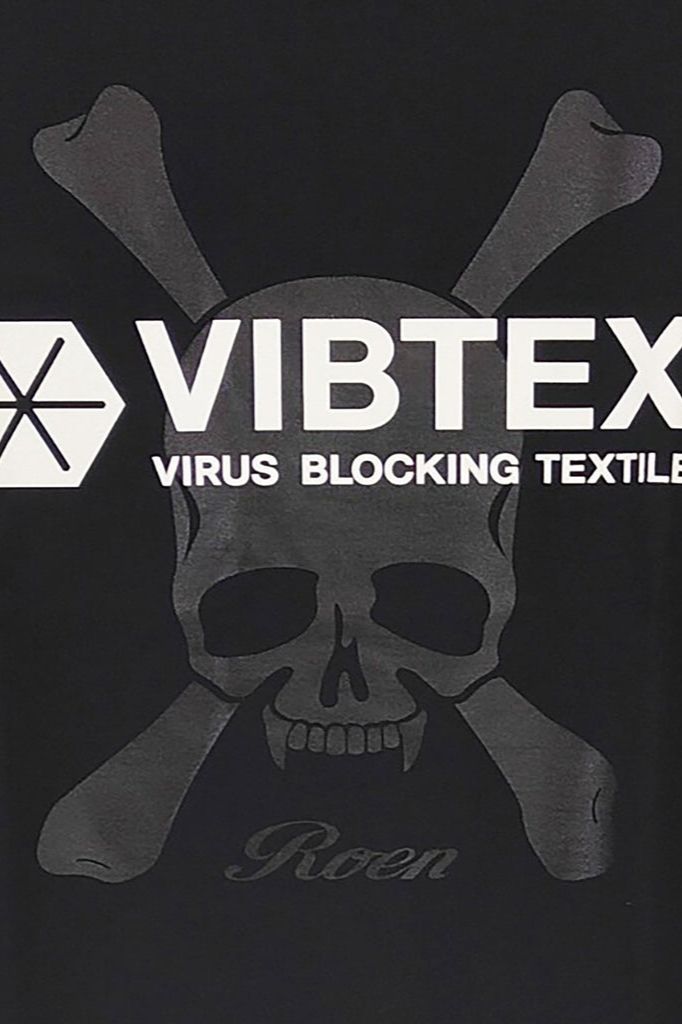VIBTEX LOGO BIG-T / ブラック 【Roen】
