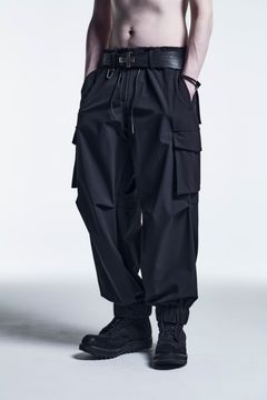 《予約品》 CargoPants 2Way-W-Cloth / Black 【kiryuyrik】 9月入荷予定